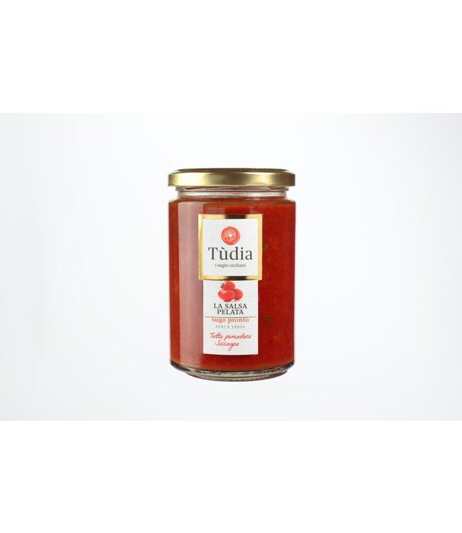 Tùdia Tomatensaus met cherrytomaat en basilicum - La salsa pelata - Glutenvrij