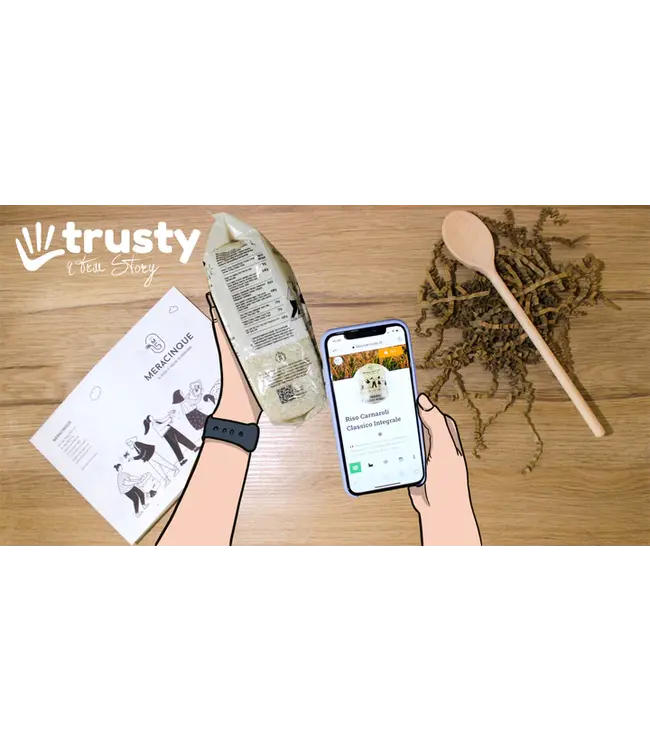 Meracinque Carnaroli classico risotto rijst, Carnaroli classico riso 100% Italiano