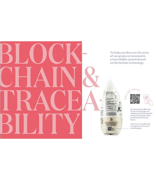 Meracinque Carnaroli classico risotto rijst, Carnaroli classico riso 100% Italiano