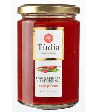 Tùdia Tomatensaus l'arrabbiata - L'arrabbiata di ciliegino