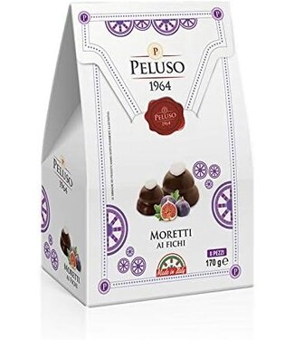 Peluso Siciliaanse Moretti koekjes overgoten met chocolade en gevuld met vijgencreme 04/2024