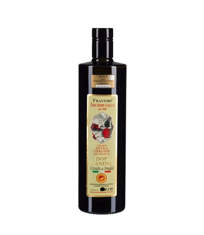 Frantoio Archibusacci Extra vergine olijfolie Canino (Lazio) met DOP-label grand-cru