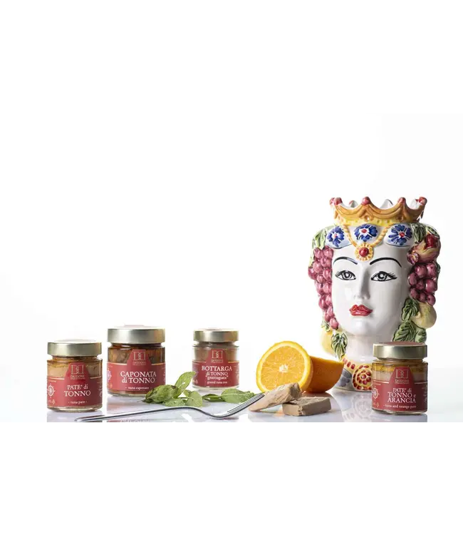 Daidone Caponata met tonijn -Caponata di Tonno