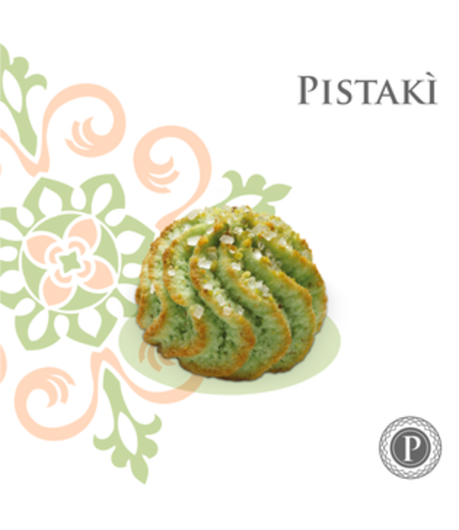 Peluso Amandelkoekjes Pistaki uit Sicilië, met pistache, PISTAKI' ASTUCCIO