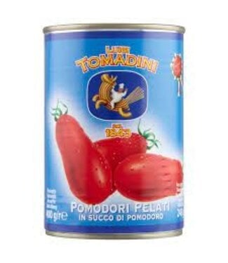 Luigi Tomadini Gepelde tomaten - Pomodoro pelati 400 gram