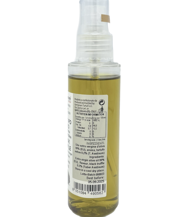 Gemignani Extra vierge olijf olie met zwarte truffel Spray