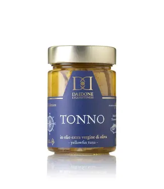 Daidone Tonijn filet in extra vergine olijfolie-Filetti di tonno 300 gram