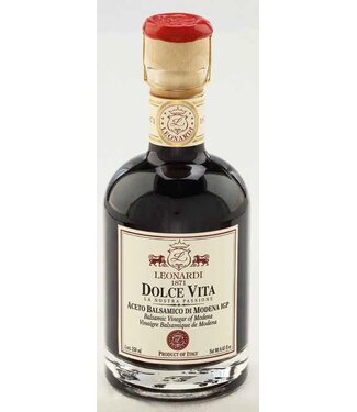 Leonardi di Giovanni Aceto Balsamico di Modena I.G.P. "Dolce Vita", 4 jaar gerijpt 250ml