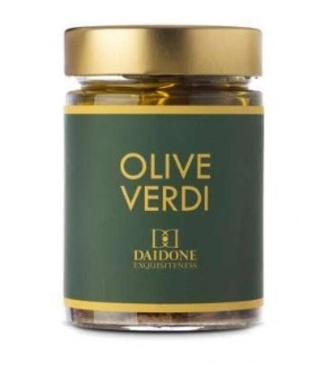 Daidone Groene Olijven uit Sicilië; Olive Verdi