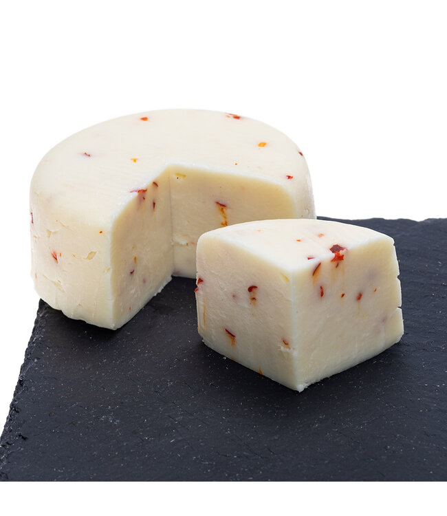 Trevalli Caciotta al Peperoncino - Kaasje met Peperoncino   180g