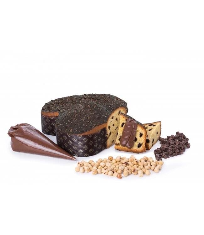Peluso Ambachtelijke Colomba met Modica IGP-hazelnoot chocolade 1000 gram