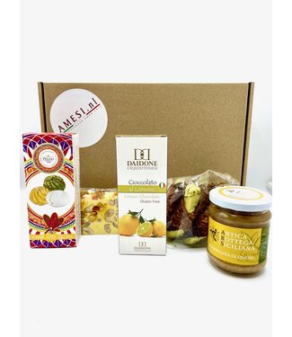 Amesi Italiaans Kerst - cadeaupakket - Limone dolci Amesi Italiaans Kerst - cadeaupakket - Limone dolci