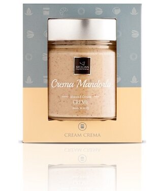Daidone Amandel pasta-creme -Crema alla Mandorla-van Sicilië 220 g