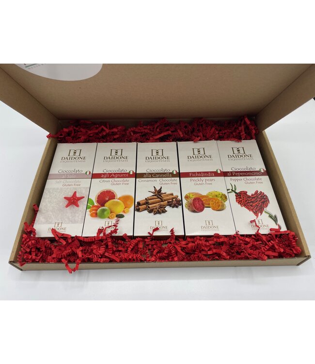 Cadeaupakket Modica chocolade Daidone