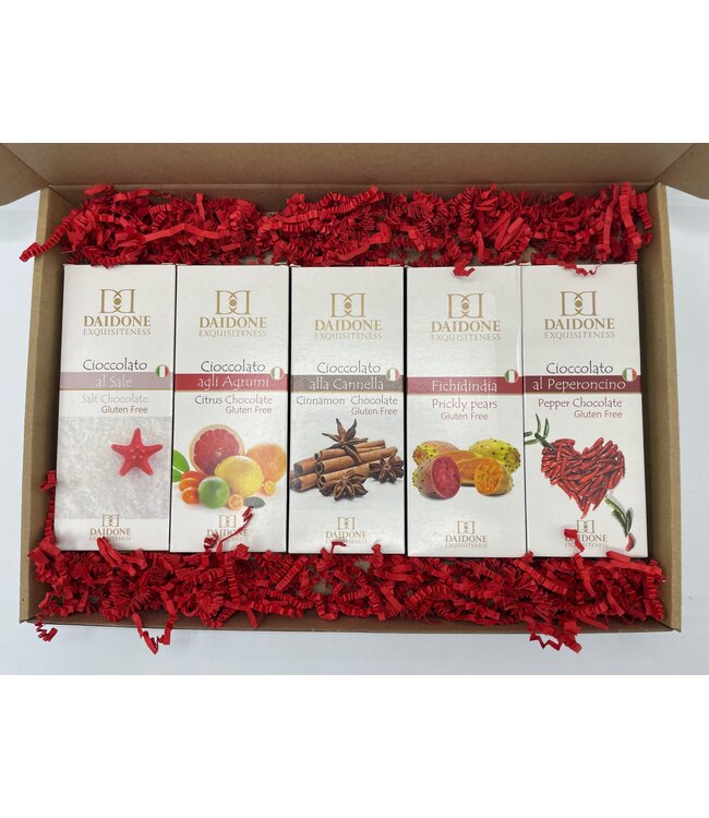 Cadeaupakket Modica chocolade Daidone