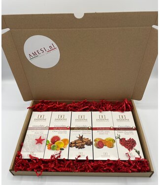 Kerst- Cadeaupakket Modica chocolade Daidone Kerst- Cadeaupakket Modica chocolade Daidone
