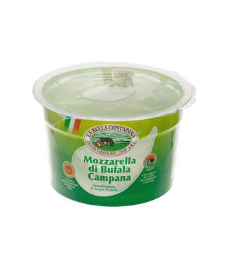 La bella contadina Buffel Mozzarella D.O.P. 125 gr - Mozzarella di Bufala D.O.P.