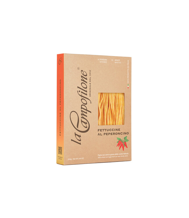 La Campofilone FETTUCCINE ELITE MET RODE CHILI - Pepperoncino - Eierpasta
