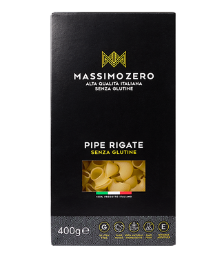 Massimo Zero Glutenvrije  Pipe rigate pasta