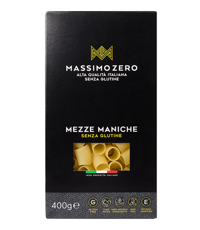 Massimo Zero Glutenvrije  Mezze Maniche pasta