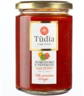 Tùdia Tomatensaus met paprika -  pomodoro e peperoni