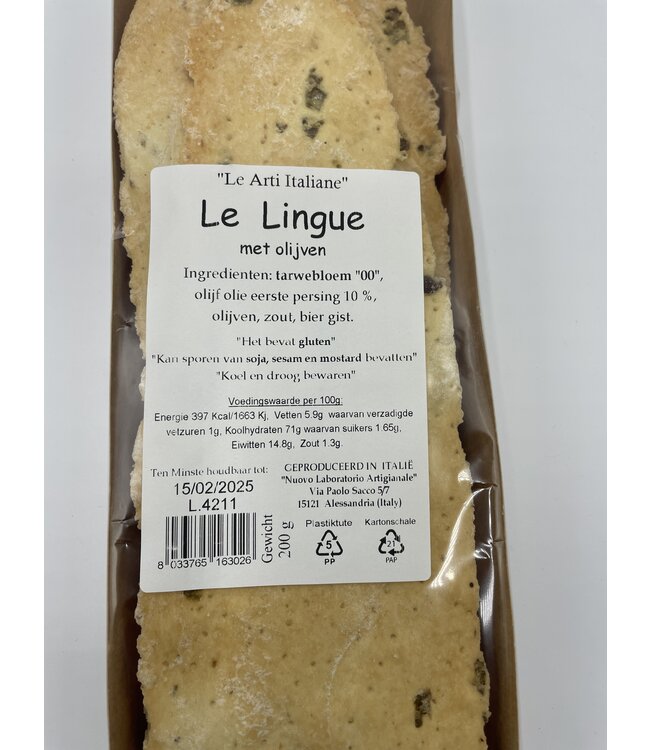 I Quotidiani Lingue met olijven - Lingue alle Olive