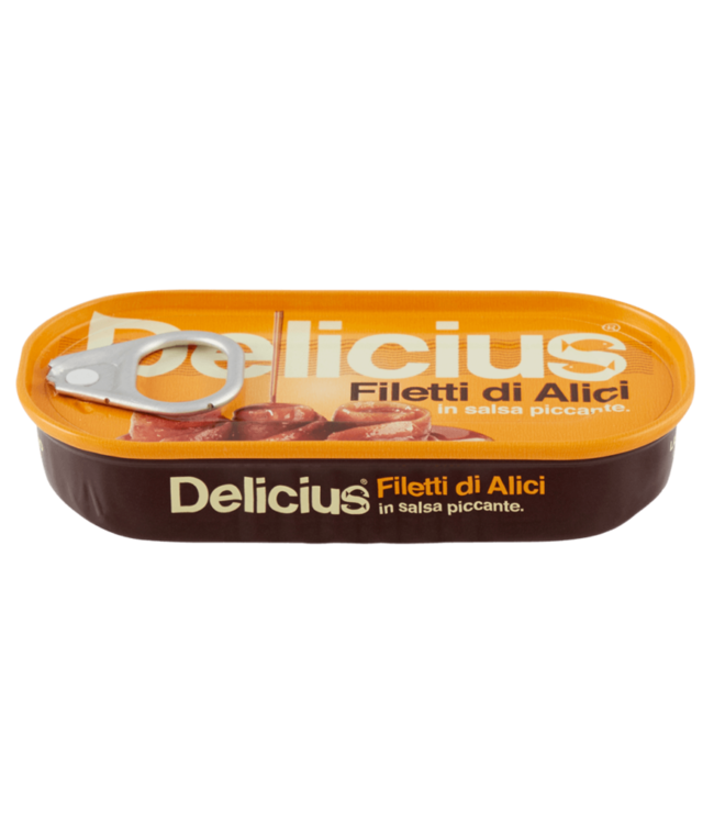 Delicius Rizzoli Ansjovisfilet in pikante saus - Filetti Di Alici In Salsa Piccante