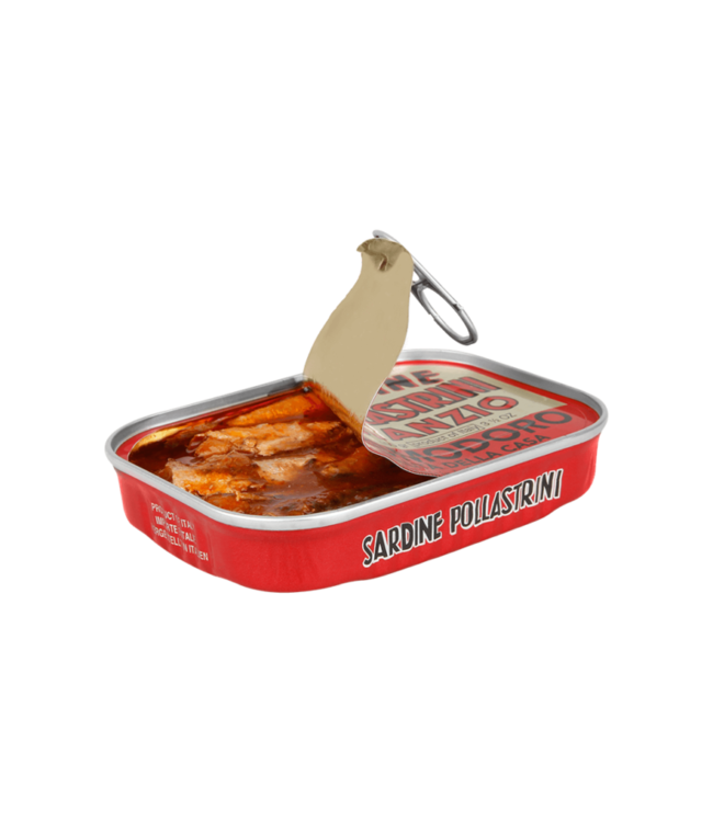 Pollastrini Sardientjes in tomatensaus - Sardine al pomodoro