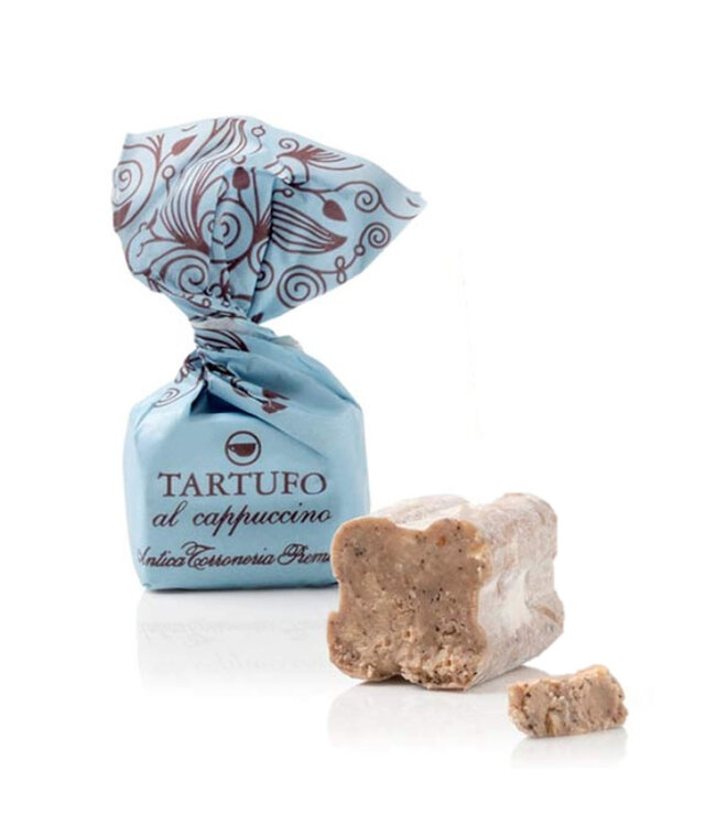 Antica Torroneria Piemontese Chocoladetruffels - Tartufo Cappuccino- per 10 verpakt