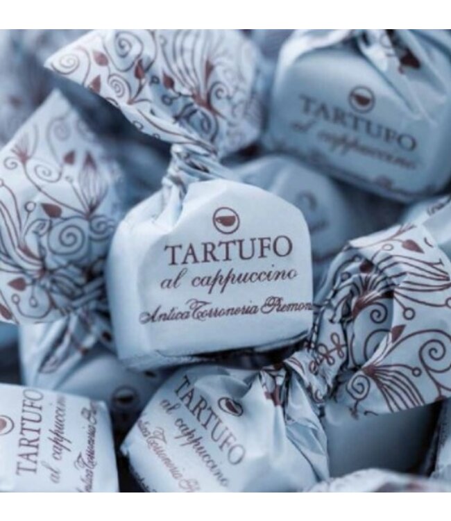 Antica Torroneria Piemontese Chocoladetruffels - Tartufo Cappuccino- per 10 verpakt