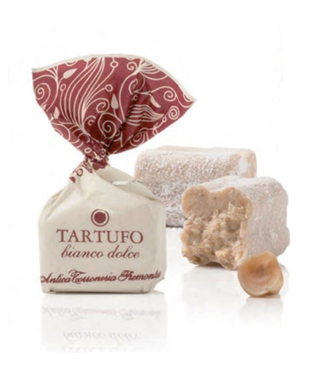 Antica Torroneria Piemontese Chocoladetruffels witte chocolade -Tartufo  Bianco  Dolce - per 10 verpakt