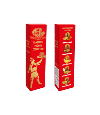 Chiostro di Saronno Panetonni Mignon Collectie 5 x 100 gram Chiostro di Saronno Panetonni Mignon Collectie 5 x 100 gram