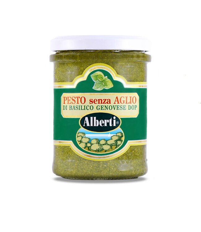 Alberti Pesto alla Genovese met basilicum DOP, zonder knoflook