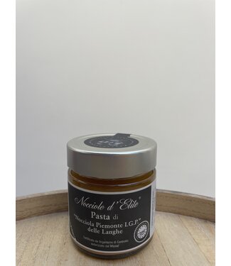 Nocciole d’Elite Hazelnootpasta uit Piemonte IGP (100% hazelnoten)