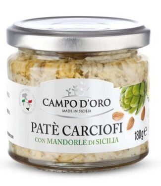 Campo d'oro Tapenade  van artisjokken en Siciliaanse amandelen