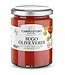 Campo d'oro Tomatensaus met groene olijven - Sugo olive "con olives nocellara del Belice DOP"