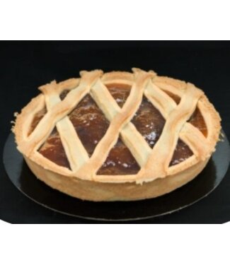 La Firenzotti Crostata met abrikozenjam- alla marmellata di albicocche uit Toscane
