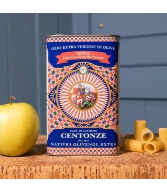 Centonze Extra vierge olijfolie IGP  in iconisch Siciliaans blik