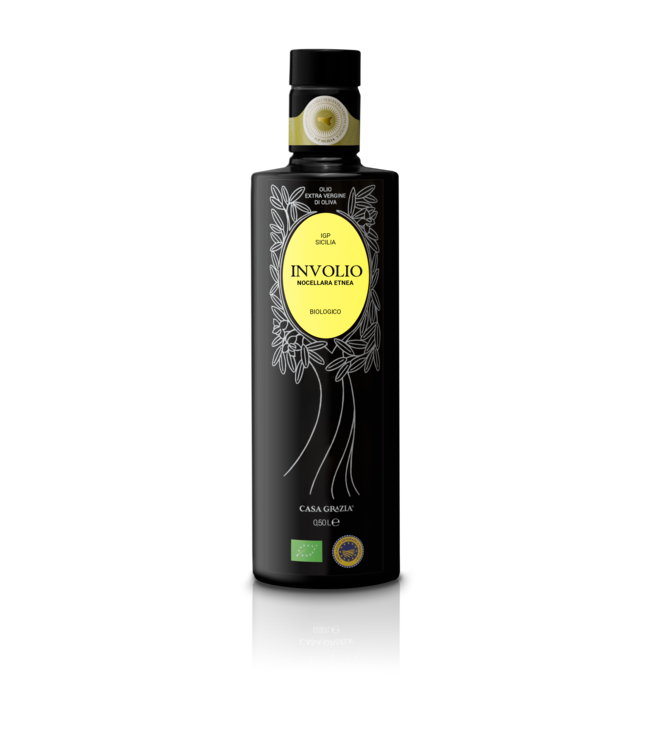 Casa Grazia  Extra vierge olijfolie Involvio Nocellara Etnea iGP Sicilië - Biologisch- 500 ml