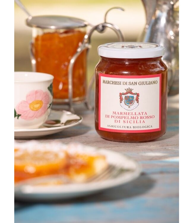 Marchesi di San Giuliano Biologische Rode grapfruit Marmelade - Marmellata di Pompelmo Rosso di Sicila