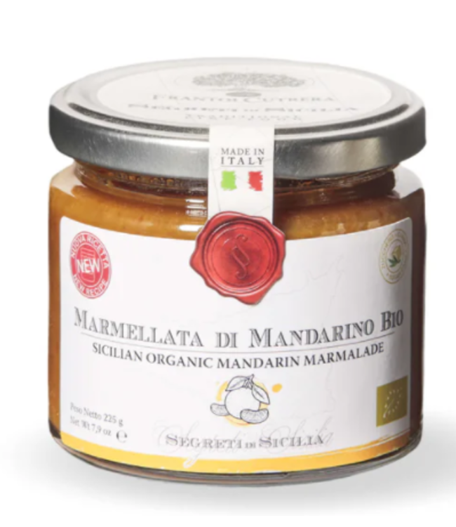 Frantoi Cutrera Mandarijn marmalade -Marmellata di mandarino Bio