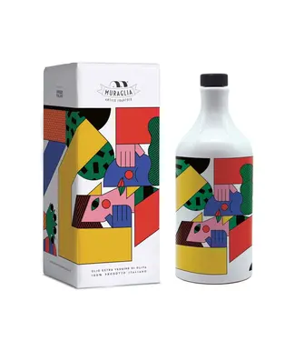 Frantoio Muraglia Extra vierge olijfolie "Il Bacio" in keramische kruik