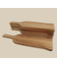 Borrelplank in de vorm van een wijnfles