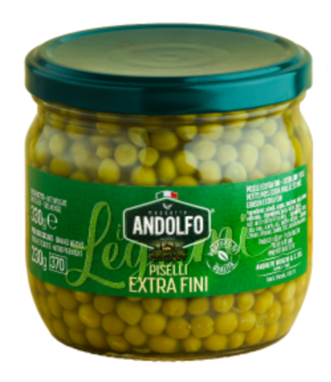 Masseria Andolfo Erwten in glazen pot -  Piselli
