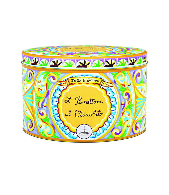 FIASCONARO EN DOLCE & GABBANA - Panettone Al Cioccolato - 500 gram