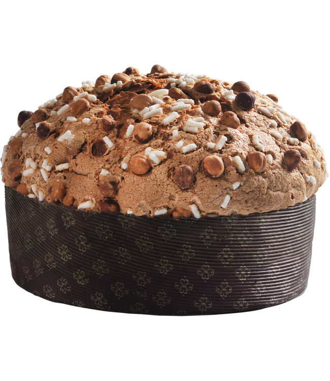 Panetonne met Siciliaanse notencreme - Il Panettone alle Nocciole di Sicilia - 1000 gram