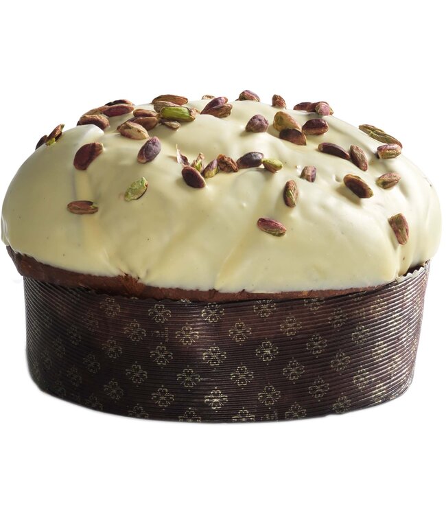 Dolce & Gabbana Panettone Witte Chocolade en pistache- IL PANETTONE AL PISTACCHIO DI SICILIA - 500 gram