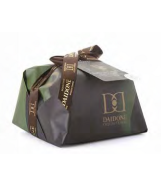Daidone PANETTONE met donkere chocolade en pistache creme 500g