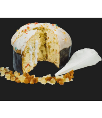 Peluso Panettone met een creme van ricotta 1000 gram in een mooie geschenkverpakking