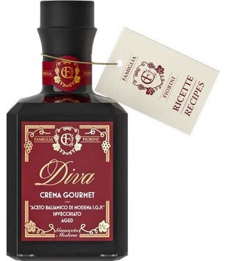 Famiglia Fiorini Balsamico creme gecombineerd met een Balsamico azijn di Modena IGP "DIVA"